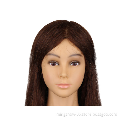 Training Head 100% Human Hairdressing indian human hair wholesale top quality famela  mannequin head hair wigs